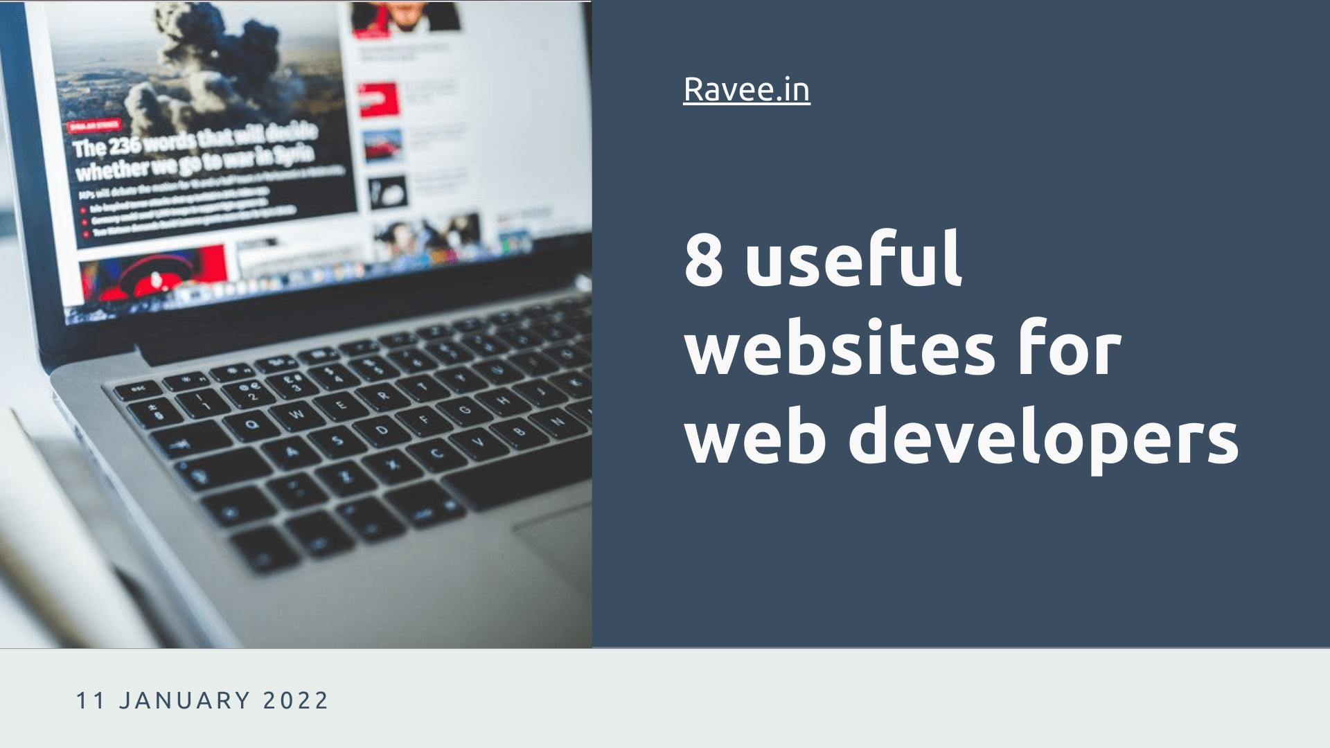 8 useful websites for web developers